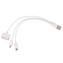 3-IN-1 DATA SYNC MOBILE PHONE CHARGER MULTI CABLE FIT MICRO USB / cda CYES