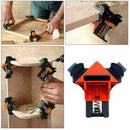 4x 90Â° Right Angle Clip Clamps Corner Holder Woodworking Carpen New Hand K4I5