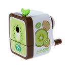Fruit pattern style random hair Pencil Sharpener Hand Crank Manual Desktop  G2O4