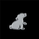 Girl&Dog Metal Cutting Dies Stencils Scrapbooking Album Decorative Embossing BX