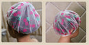 2 Pc Kids Children Shower Cap Waterproof Elastic Bath Hat Cleaning Hat vuTEUS