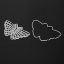 2x Butterfly Metal Cutting Dies Stencil Scrapbooking Embossing Card Paper Art