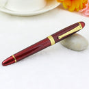Student Artist Ink Refills Golden Trim Fountain Pen Study Stationarys Intriguing