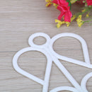 Artificial Rattan Wall Hanging Basket Flower Vase Home Decoration Random ColoR3C