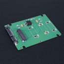 1pc SSD mSATA To 2.5 inch SATA 3 Adapter Converter Card with 2.5 inch Case A