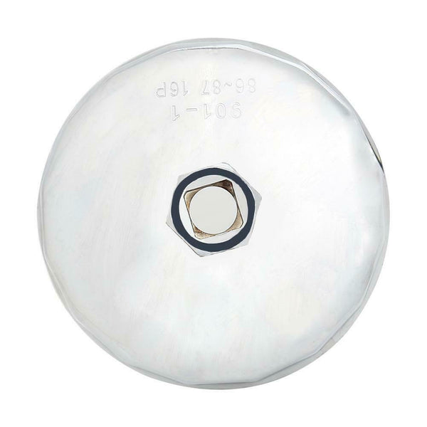 1/2 Square Drive 87mm 16 Flutes Cap Oil Filter Wrench Socket Remover Tool #gib