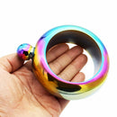 Collectable Stainless Bracelet Bangle Shape Flagon Wine Pot Hip Flask 3.5oz/0.1L