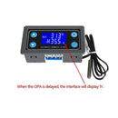 Thermostat Temperature Sensor LCD Digital NTC 10K B3950 Relay Controller HGJ