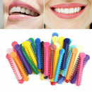 40Pcs/ Pack Elastic Ligature Ties Dental Bands Braces Mixed color Orthodont New