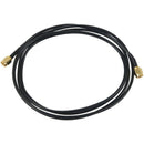 CO-174SMAX200-005 Black RG174 SMA Coaxial Cable, 50 Ohm, SMA Male to SMA Ma R1P1