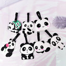Cute Lovely Panda Bear Luggage Tag Label Suitcase Bag ID Tag Name Address Tag&