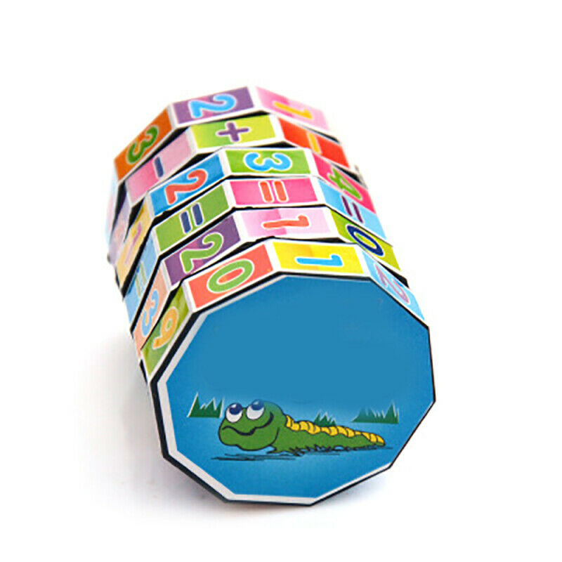 Math Digital Cube Puzzle Educational Arithmetic Toys For Kids Children K HHX