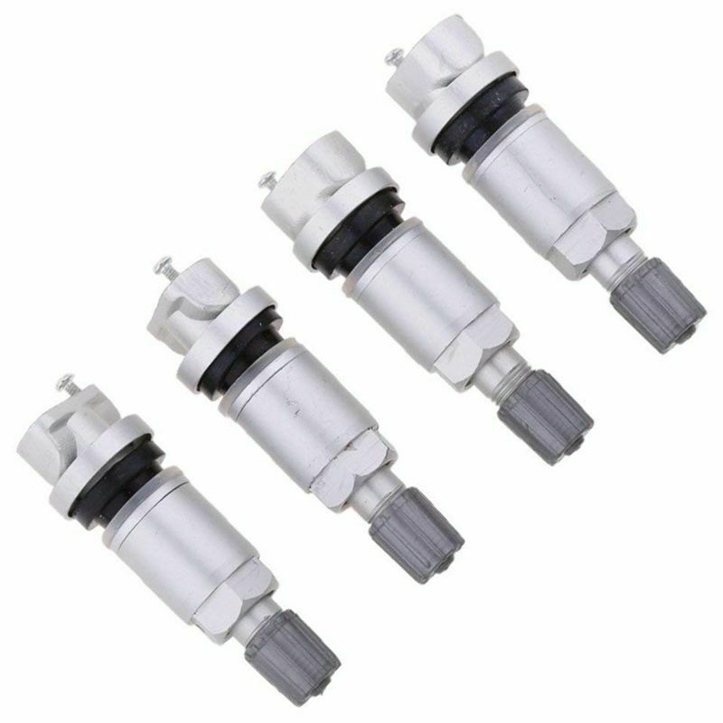 4pcs Tire Pressure Sensor Valve Stem TPMS Replacement for Mazda Jeep Dodge