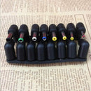 8Pcs/Set Power Jack Universal DC Socket 5.5x2.1mm To Plug Connector Converters