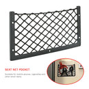 3pcs 38x16cm Car Bus Net Pocket Seat Back Mobile Phone Debris Storage Bag