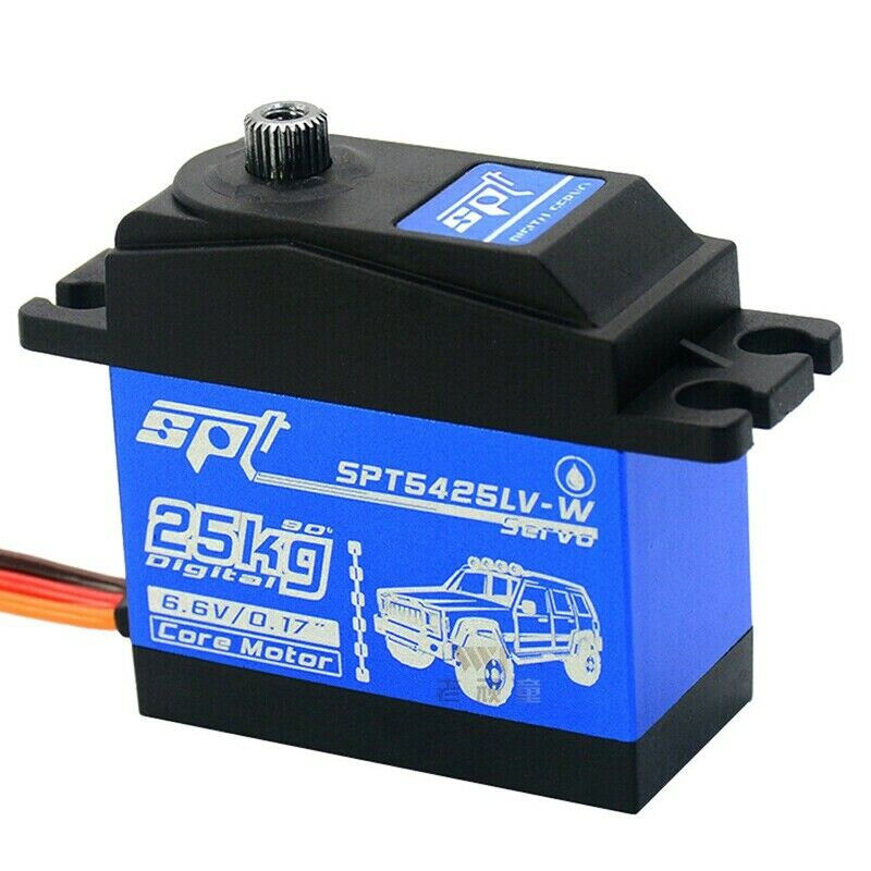 Waterproof Spt5425Lv-W 25Kg 90 Degrees Digital Servo For 1:8 1:10 Rc Car Bo J3I5