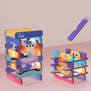 8 Patterns Wooden Puzzle Baby Kids Jigsaw Animal DIY Learning Stacking Toys