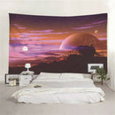 Outer Space Wall Tapestry Wall Hanging Bed Cover Throw Blanket 59x51 Inch