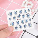 50X nail art water decals transfer stickers butterfly flower decoration tips M&