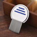Stainless Steel Hair Lice Comb Brushes Nit Free Terminator Fine Egg Dust Removal