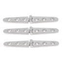 3Pcs Stainless Steel Cast Boat / Marine Strap Hinge 150mm