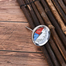 Stainless Steel Barbecue BBQ Smoker Grill Thermometer Temperature Gauge 100-5 FU