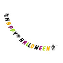 Skeleton Letters Halloween Banner Hanging Ornaments Photo Props Supplies