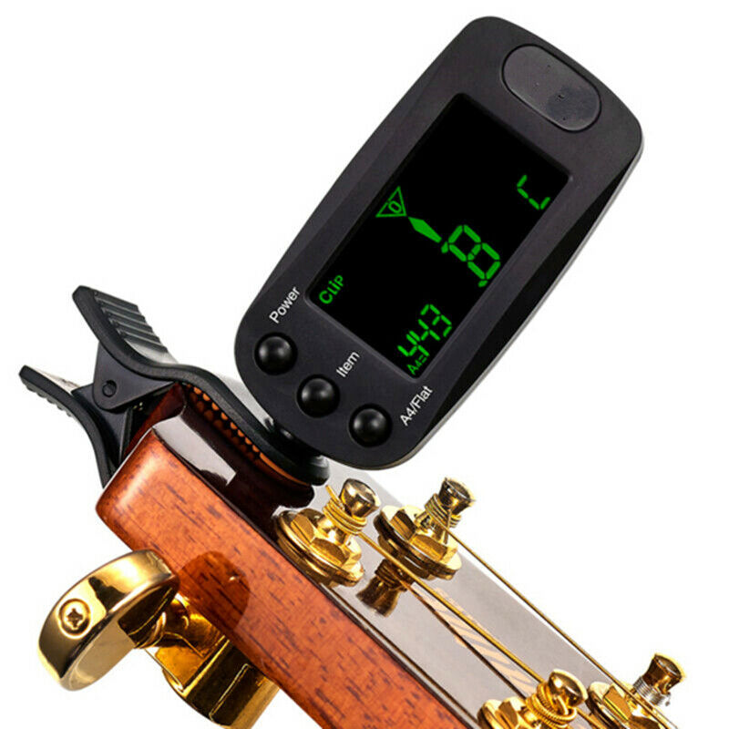 Meideal T83GW Practical Guitar Tuner Mini LCD Clip-on Digital Auto Tuner fo