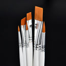 6Pcs/Set Art Painting Brushes Acrylic Oil Watercolor Artist Paint Brush Tool.