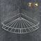 Corner Shelf Bathroom Adhesive Shower Caddy Basket Wall Mounted Storage Org O3U9