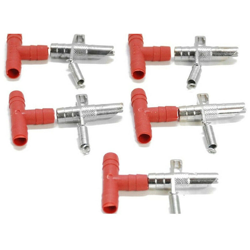 10/Pack Durable Automatic Water Nipple Drinker Feeders for Rabbit Bunny Guinea