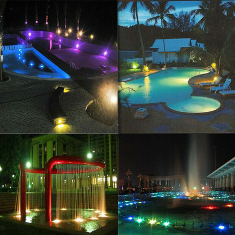 7W LED Flood Light Outdoor Underwater Spot Light Pond Lamp Warm White