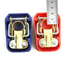 2pc Quick Release Car Battery Terminal Clamps Connectors Positive & Negative Set