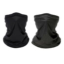2Pcs Mens Sports Balaclava Dustproof Headscarf Ski Neck Gaiter Headband