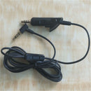 2.5mm to 3.5mm Plug Audio Cable, Male to Male Earphones Extension Cord Connector