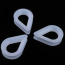 3 Pack Nylon Rope Thimble, For Splicing End Loop In Anchor Line 10mm