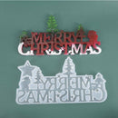 Silicone Cake Mold Merry Christmas Fondant Cake Decorating alphabet Tool Kitchen