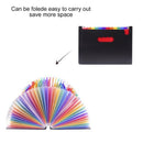 37 Pocket Expanding File Folder A4 Large Plastic Expandable File Organizers Z1U1