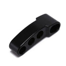 2pcs black zinc alloy buckle adjustable clip survival bracelet paracord M&E BX