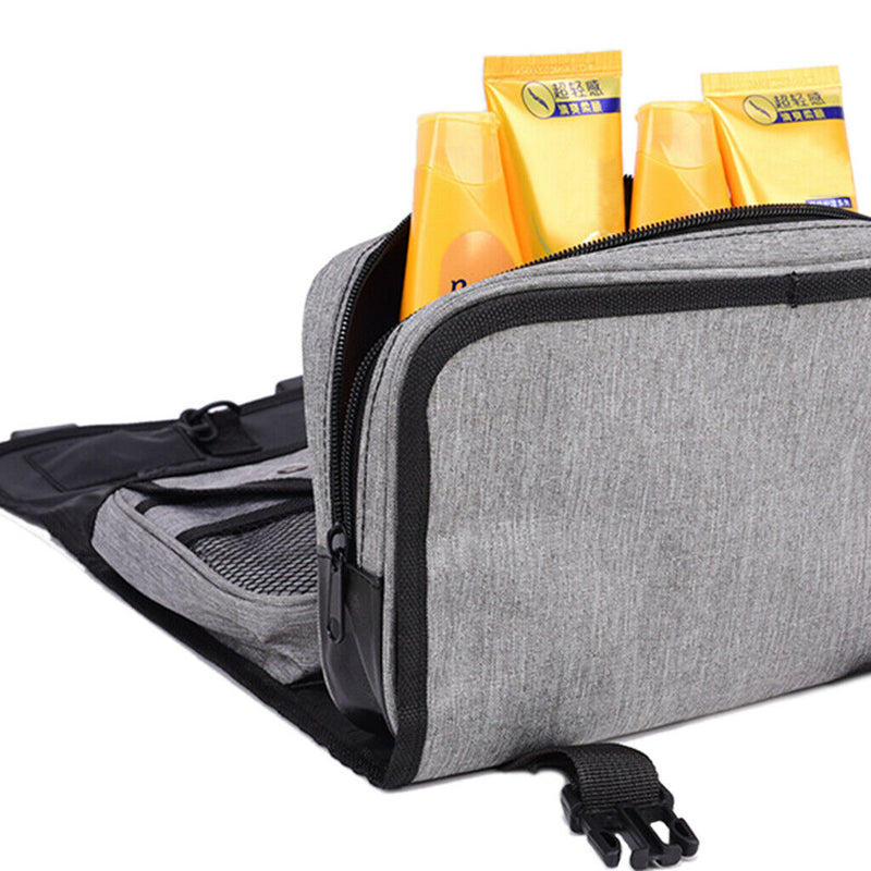 Travel Portable Makeup Bag Toiletry Case Wash Organizer Storage Hanging Pouch