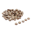 100Pcs Natural Tree Wood Slices Unfinished Wooden Crafts, Wood Ornaments for
