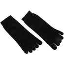 Xianzuxiu Yoga Socks Sport Fitness Socks Fashion Five Toe socks Pure black