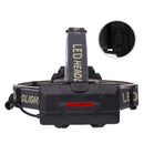 8 Head 2*XML-T6+5*XPE LED+COB LED Rechargeable Head Light Flashlight Torch La3C