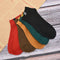 Women Socks Happy Fashion Ankle Funny Socks Women Cotton Embroidered Express- OZ