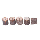 10pcs Wooden Wedding Name Place Card Holders Home Decor M5Z2