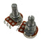 A250K Mini Split Shaft Audio Pot Guitar Long Potentiometers For Fender
