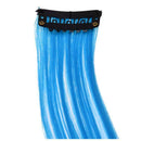 1PC Straight Long Women Hair Extension Colored Colorful Clip-in Clip On In