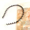 Fashion Spiral Waved Sports Hairband Men Women Hair Hoop Headwear (5pcs) A