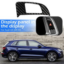 Carbon Fiber Hazard Light Switch Button Frame Trim for Audi Q5 2009-2017 LHD