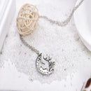 European and American Hollow Elk Stitching Necklace Man Love Friend Gift H5O4